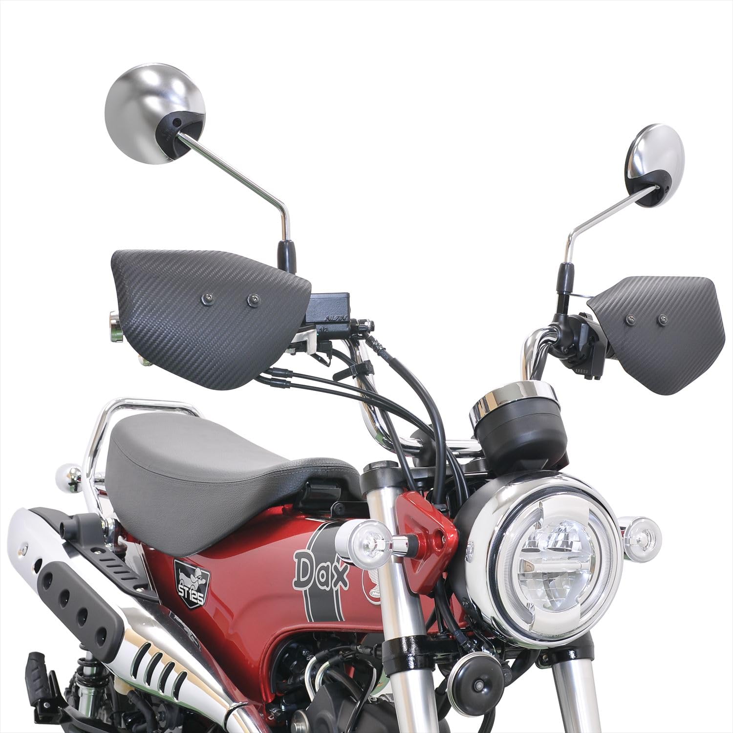 Amazon | 旭風防(AF ASAHI) ナックルバイザー ブラック(カーボン柄